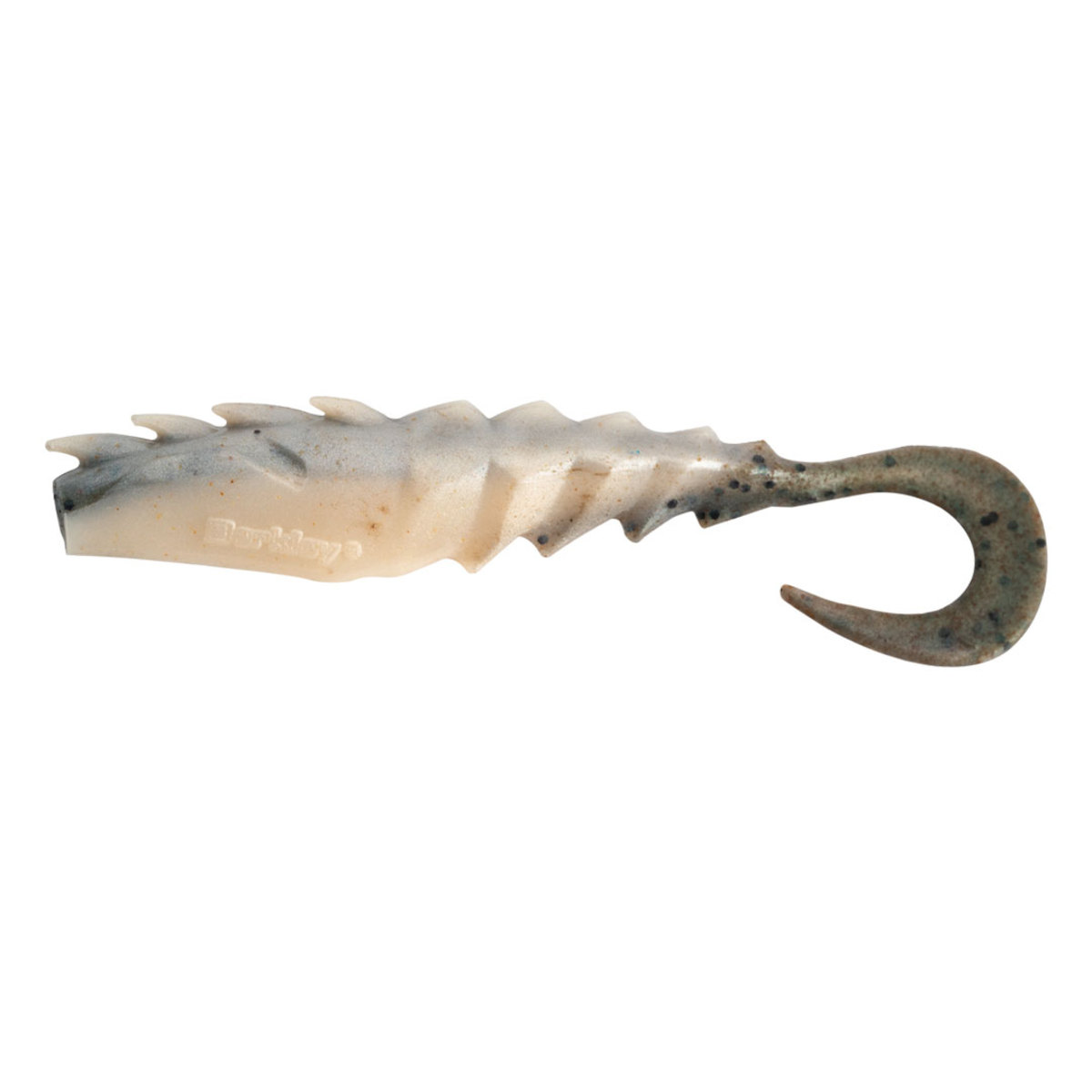 Gulp Alive! 4 Nemesis Prawn Paddle Tail Softbait Tub - Natural