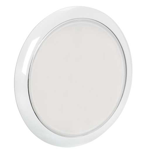 Surface Mt Low Profile Dome 12V Led Ceiling Light - Touch Switch