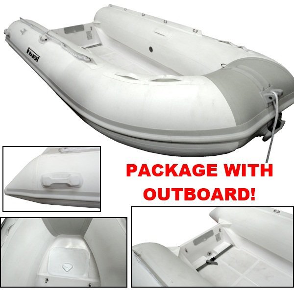 3.4M X-Tender Deluxe Alloy Rib & Stroke 20Hp Efi Parsun 