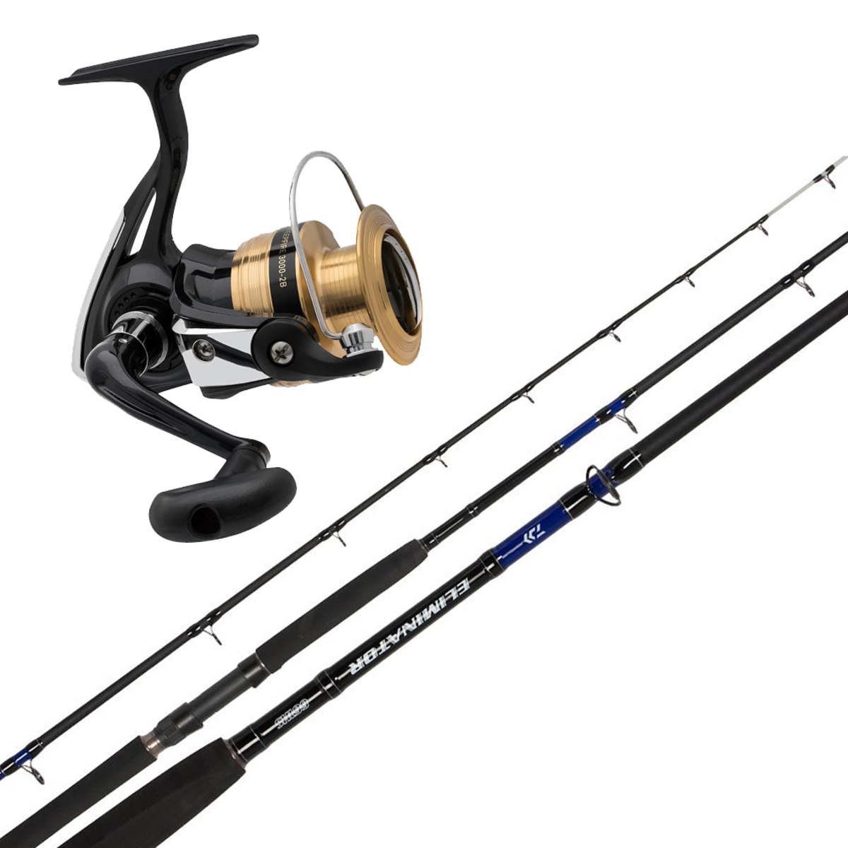 Daiwa Sweepfire 5000 - Eliminator 962Hs Rock & Surf Combo 8